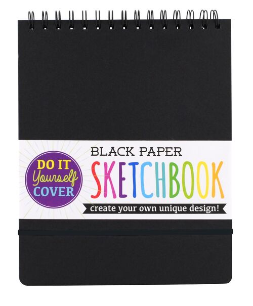 DIY Sketchbook - Large Black Paper