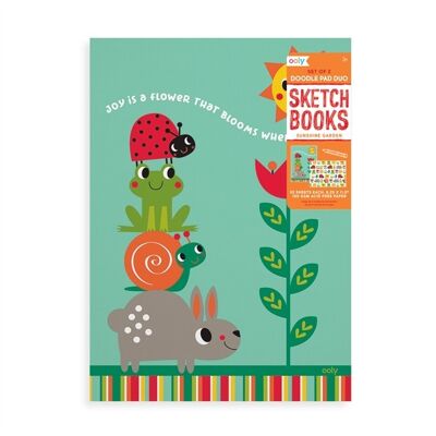 Sketchbooks - Sunshine Garden - 2 pack