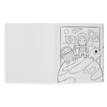 Livre à colorier - Explorateurs de l'espace extra-atmosphérique 2