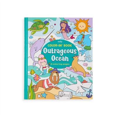 Libro para colorear - Océano indignante