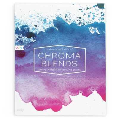 Papier aquarelle Chroma Blends