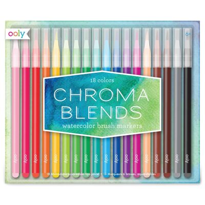 Marqueurs aquarelle Chroma Blends