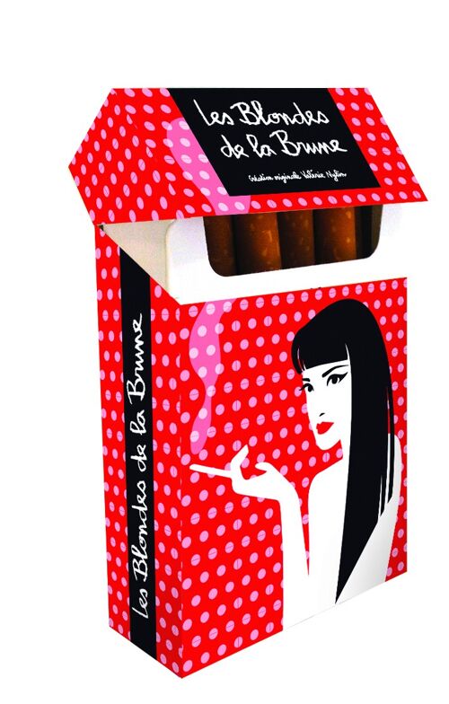 Paquet cigarette les blondes de la brune