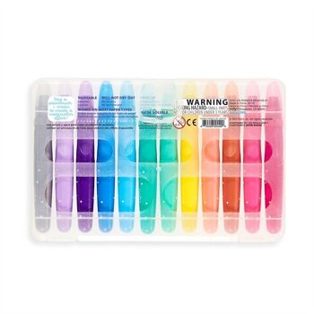 Crayons gel aquarelle RESTAD Rainbow Sparkle 4