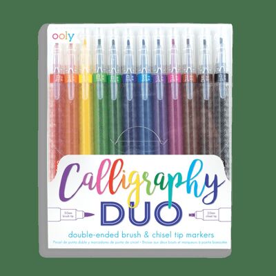 Calligraphy Duo Chisel und Brush Tip Marker