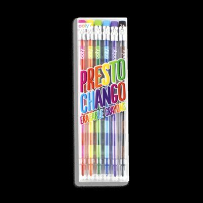 Crayones de punta apilable Presto Chango