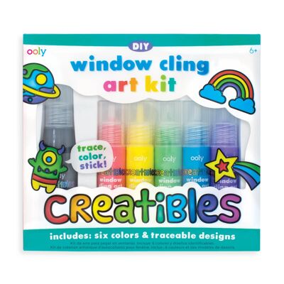 Creatibles Kit fai da te per adesivi per finestre