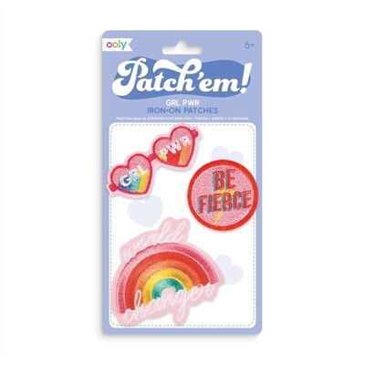 Parches termoadhesivos Patch 'em - GRL PWR