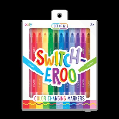 Marcadores que cambian de color Switch-Eroo