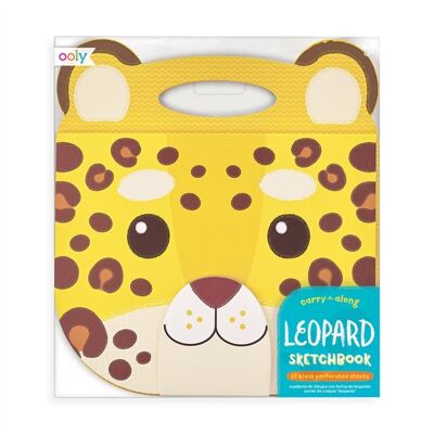 Cuaderno de bocetos para llevar – Leopardo