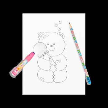 Sugar Joy - Crayons graphite 4