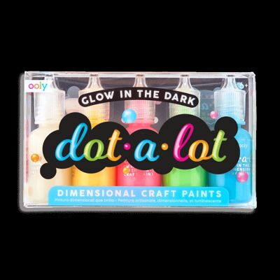 Dot-A-Lot Craft Paint – Glow in the dark