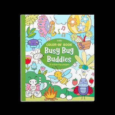 Color-in’ Book – Busy Bug Buddies
