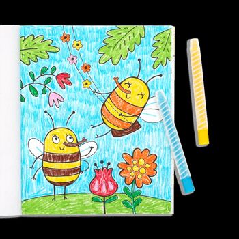 Livre à colorier – Busy Bug Buddies 4