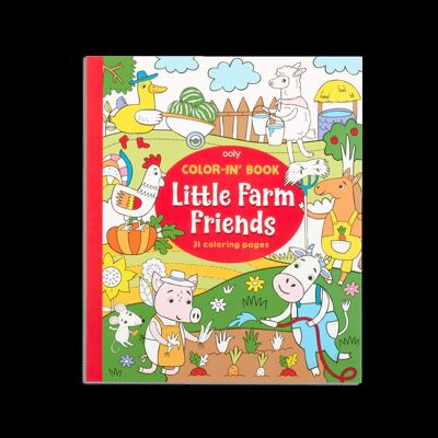 Color-in’ Book – Little Farm Animals