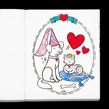 Livre à colorier – Princesses et fées 4