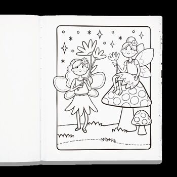 Livre à colorier – Princesses et fées 3