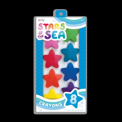Estrellas del mar - Crayones
