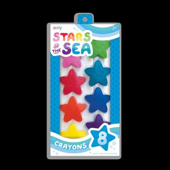 Étoiles de la mer - Crayons