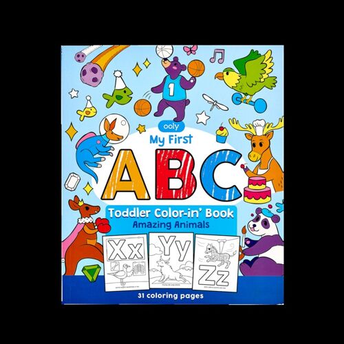 Color-in’ Book - ABC Amazing Animals