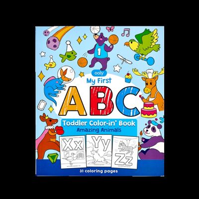 Libro da colorare - ABC Animali fantastici