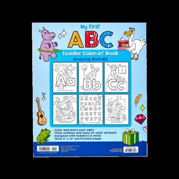 Livre à colorier - ABC Amazing Animals 5