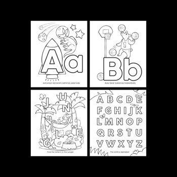 Livre à colorier - ABC Amazing Animals 2