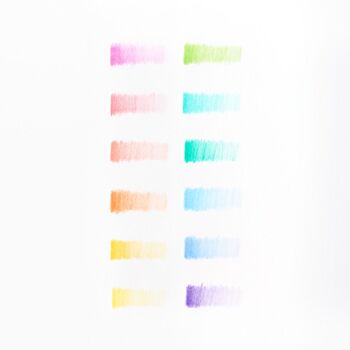 Teintes pastel - Crayons de couleur 4