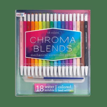 Chroma mélange des crayons aquarellables mécaniques 2