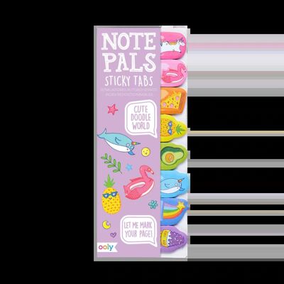 Pestañas adhesivas Note pals - Cute doodle world