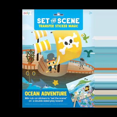 Set the scene transfer stickers - Ocean adventure