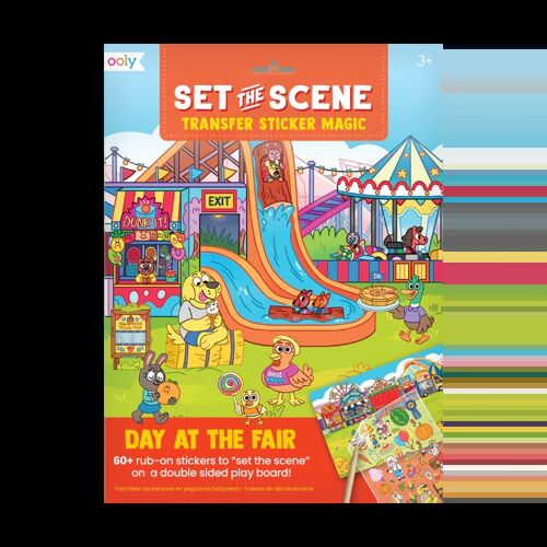 Set the Scene Transfer Stickers - A day at the fair