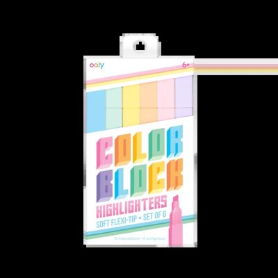 Color block highlighters