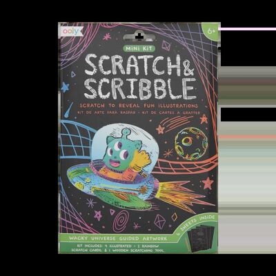 RESTAD - Mini Scratch & Scribble - Verrücktes Universum