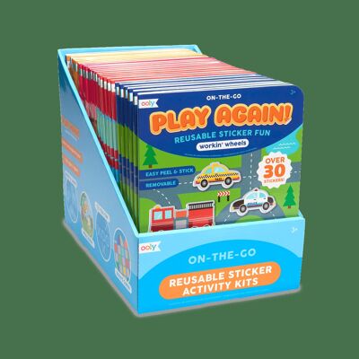 Play Again Mini On The Go Activity Kit - Présentoir - Livré avec 24 pièces