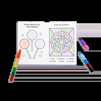 RESTAD - Kit de coloriage et d'activités Mini Traveller - Sugar Joy 3