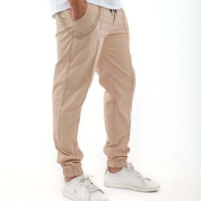 BEIGE KLEIDERHOSE