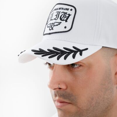 Gorra De Béisbol Gothic ELIU Blanca