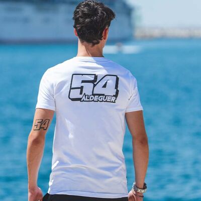 T-SHIRT FA54 FERMIN ALDEGUER BLANC