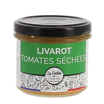 Tartinable Livarot tomates séchées - 120g - La Cédille 1