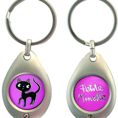 LITTLE MINETTE BLISTER TOKEN KEYRING