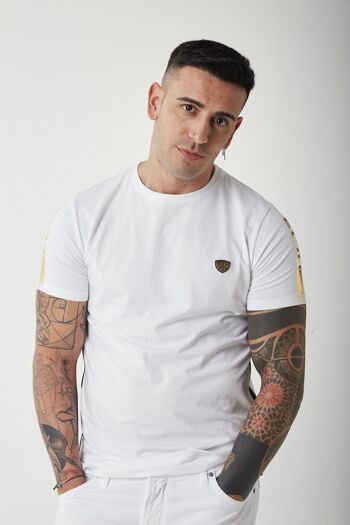 T-shirt blanc de luxe 1