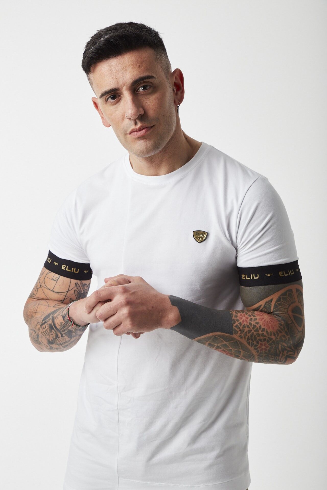 Buy wholesale White Split T shirt