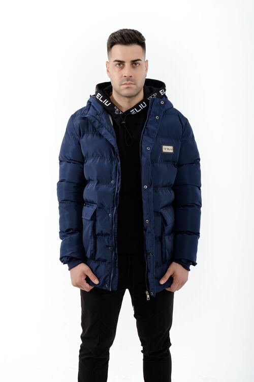 Parka Paris azul marino