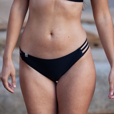 Brazilian cut bikini bottom FREE Black