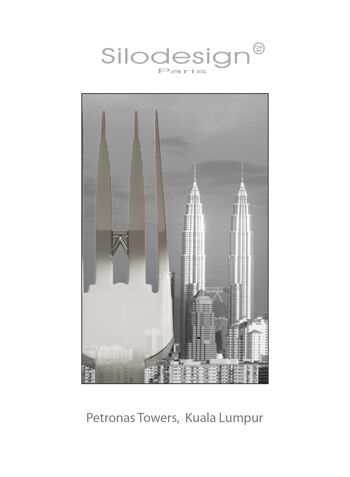 Fourchette "Petronas Towers", Kuala-Lumpur, MALAISIE 1