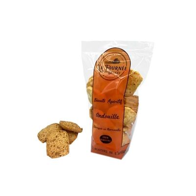Aperitif biscuits andouille - 100g - La Fournée des délices