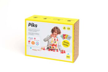 Jouet de construction éducatif en bois - Piks® Kit Édition Limitée 1