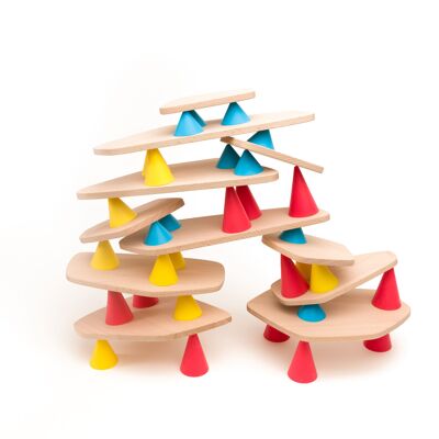 Giocattolo da costruzione educativo in legno - Piks® Kit Limited Edition