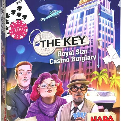 HABA- The Key – Robo en el Royal Star Casino- Juego de mesa